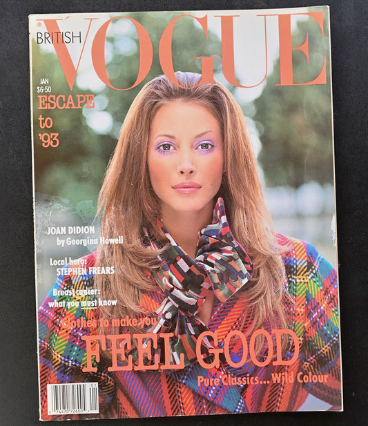 BRITISH VOGUE  JANUARY  1993
