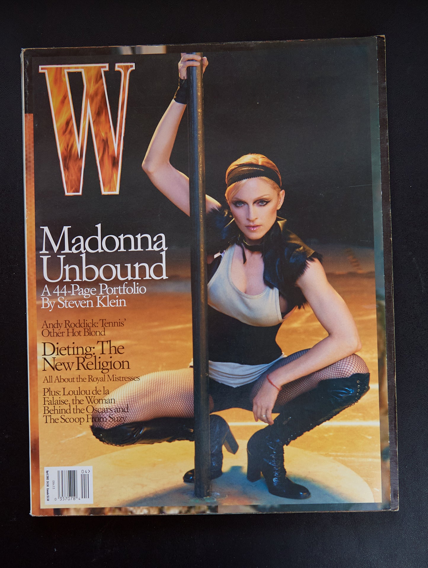 W - ALL ABOUT MADGE - APRIL 2003