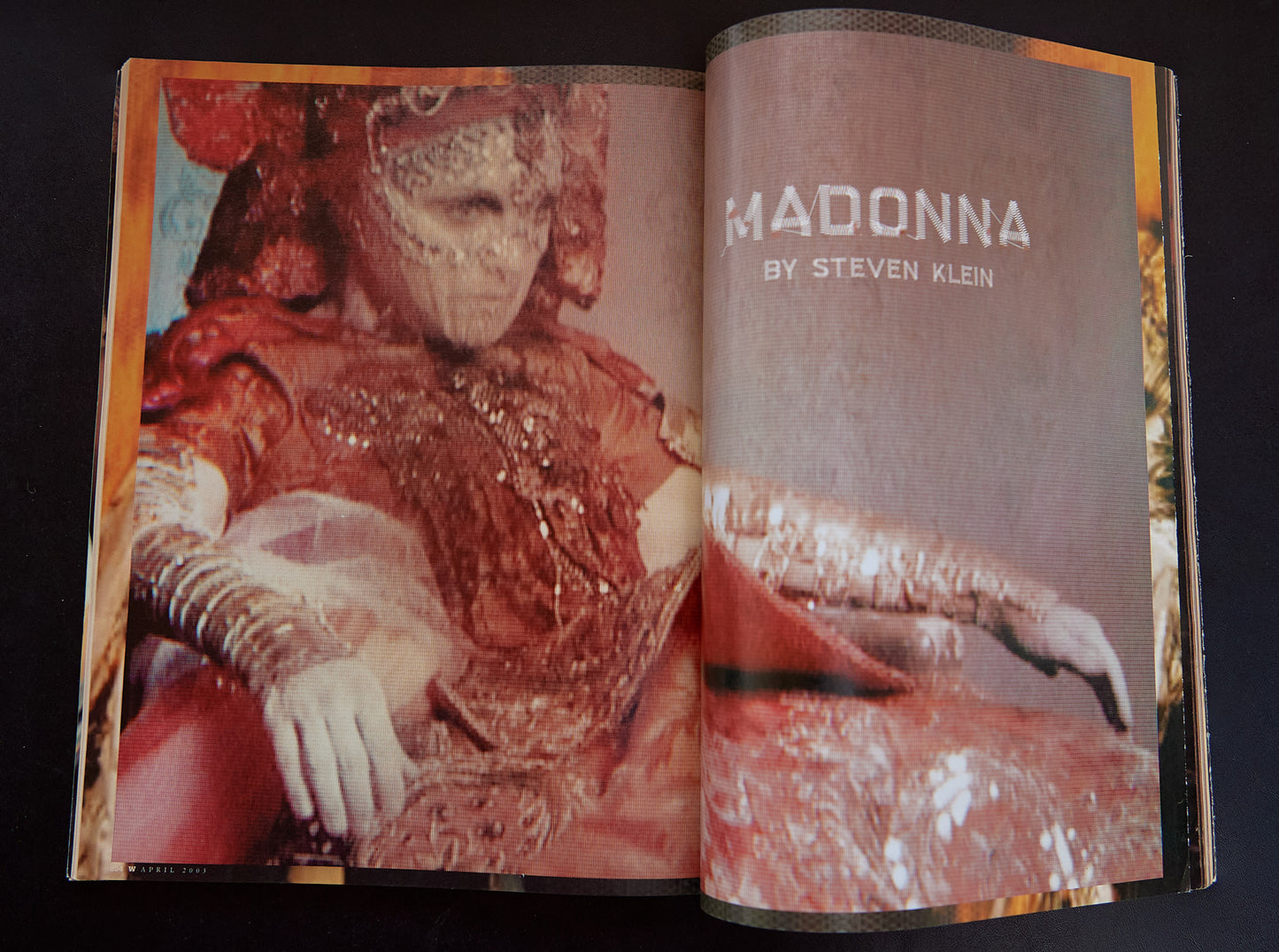 W - ALL ABOUT MADGE - APRIL 2003