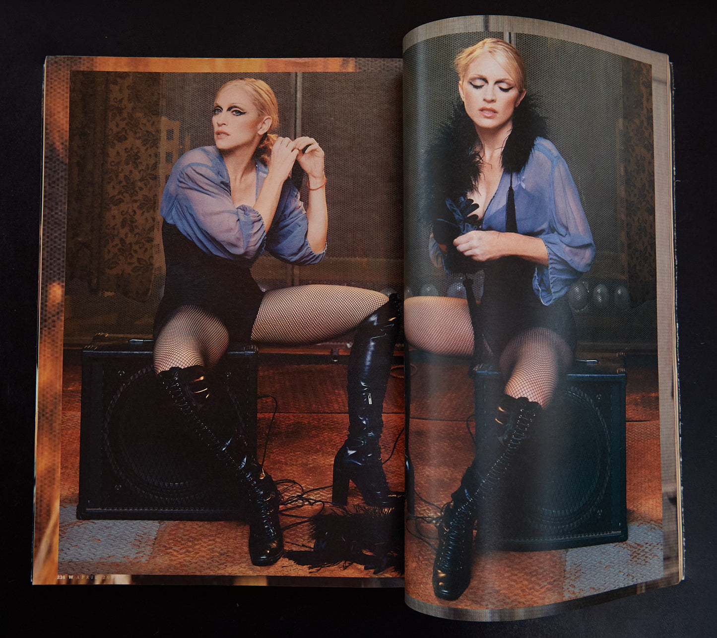 W - ALL ABOUT MADGE - APRIL 2003