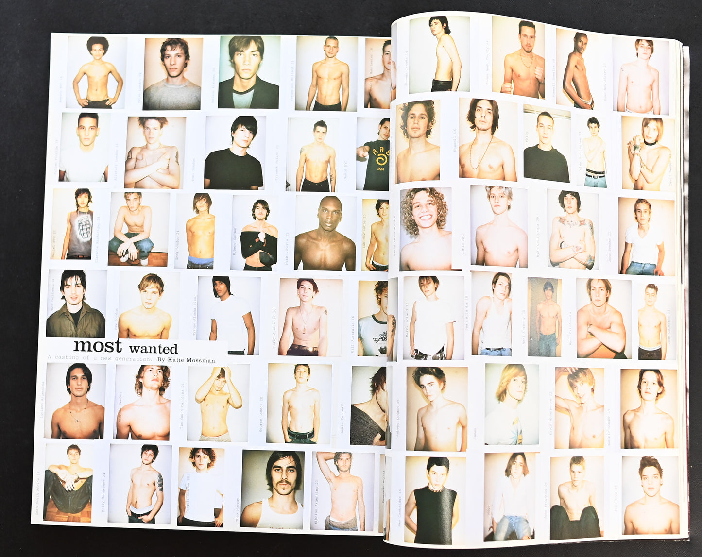 ARENA HOMME PLUS SPRING/SUMMER 2001