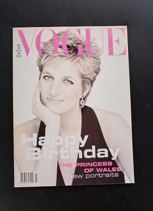 BRITISH VOGUE - PRINCESS DIANA - JULY 1994