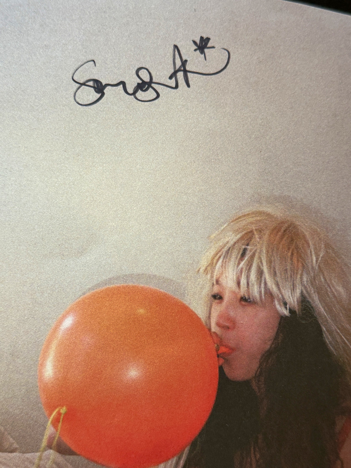 Sandy Kim - signed photo book