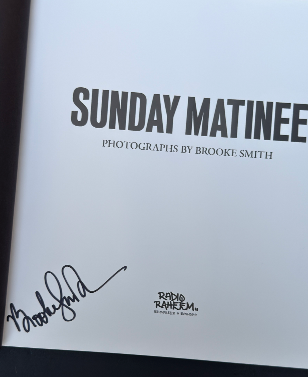 BROOKE SMITH — SUNDAY MATINEE