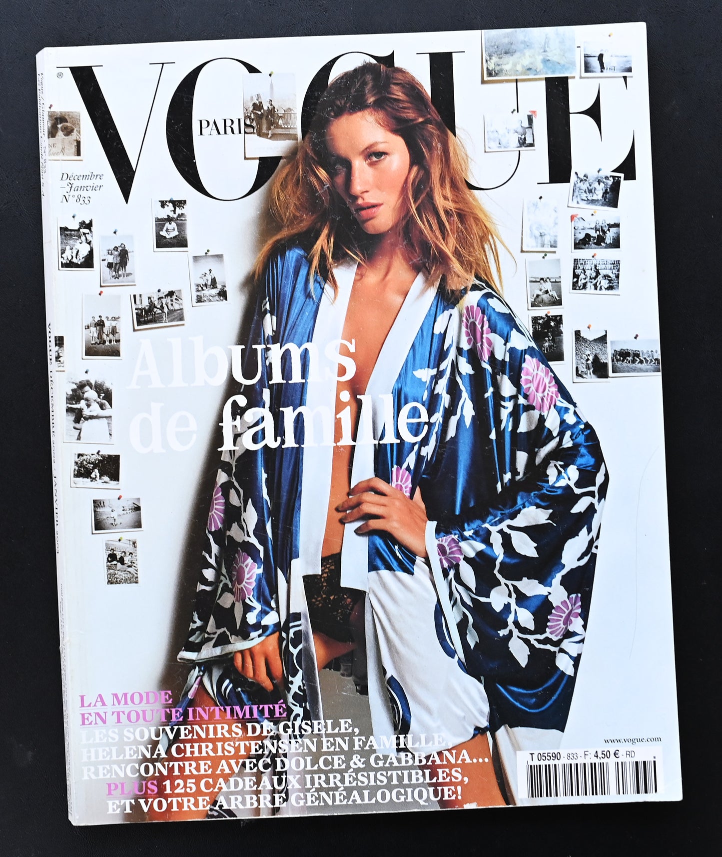 FRENCH  VOGUE DECEMBER 2002 / JANUARY 2003.