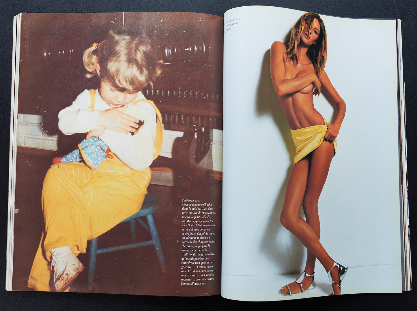 FRENCH  VOGUE DECEMBER 2002 / JANUARY 2003.