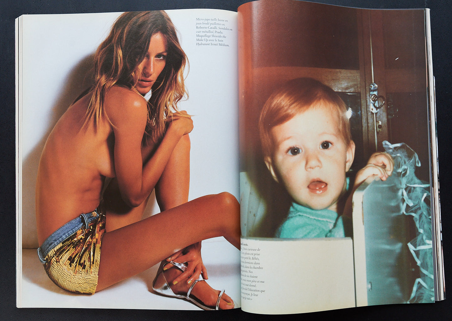 FRENCH  VOGUE DECEMBER 2002 / JANUARY 2003.